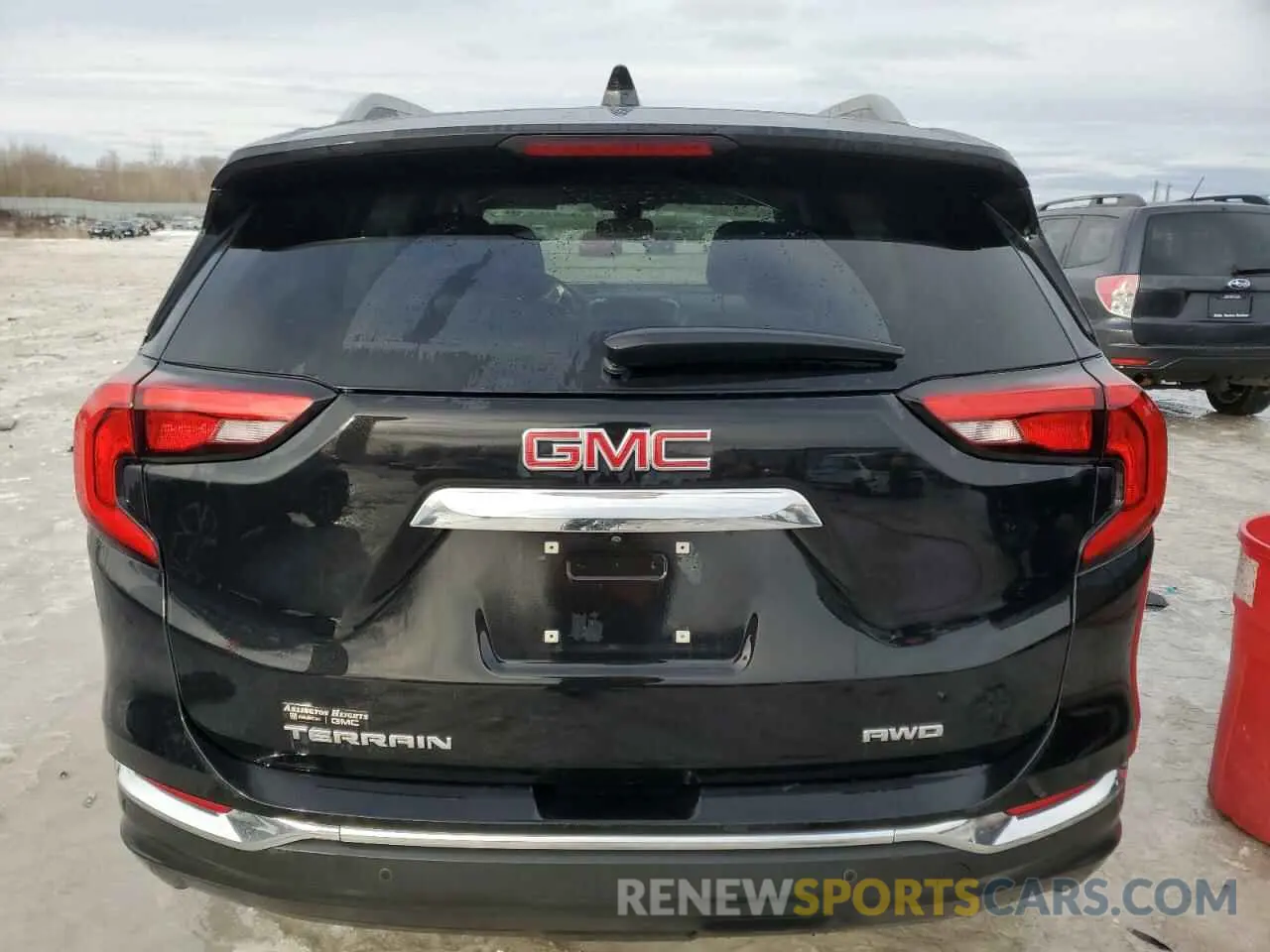 6 fotografías del automóvil dañado 3GKALVEV9ML396939 GMC TERRAIN 2021