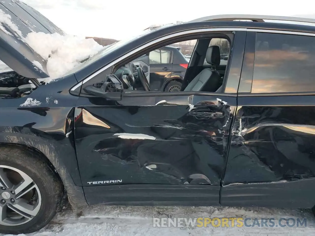 7 fotografías del automóvil dañado 3GKALVEV9ML396939 GMC TERRAIN 2021