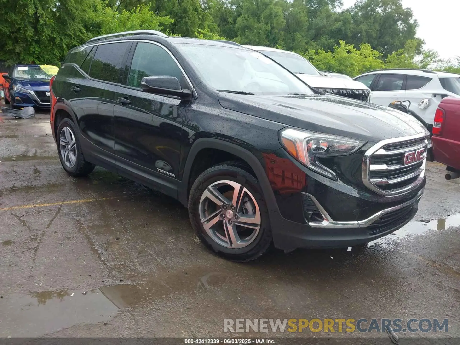 1 fotografías del automóvil dañado 3GKALVEVXML310893 GMC TERRAIN 2021