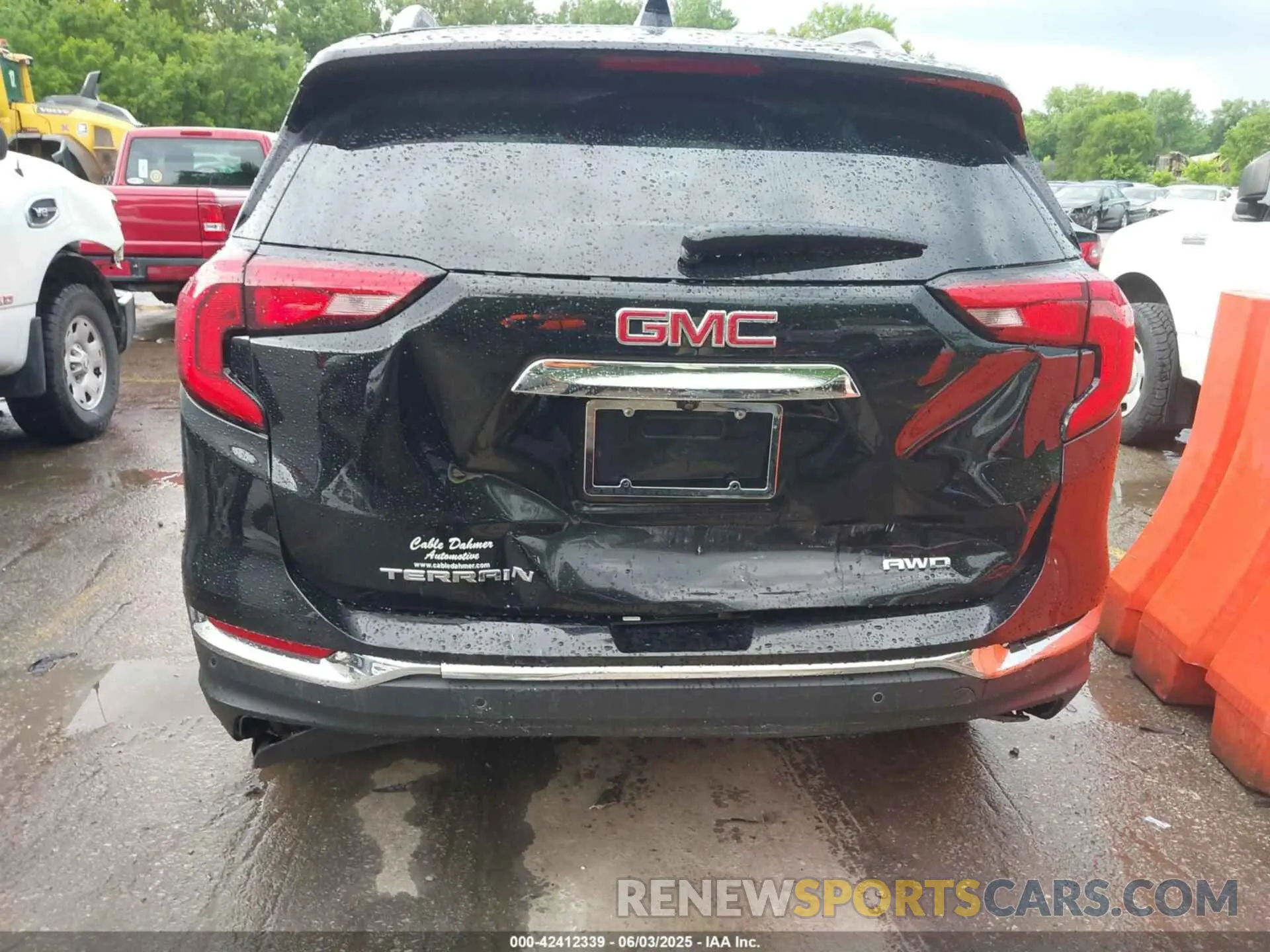 6 fotografías del automóvil dañado 3GKALVEVXML310893 GMC TERRAIN 2021