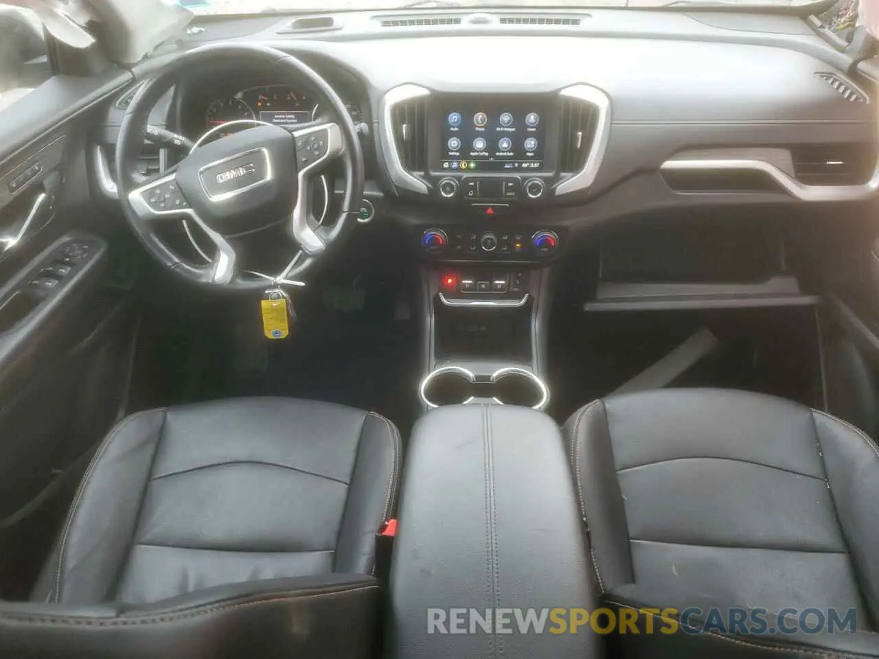 8 fotografías del automóvil dañado 3GKALVEVXML356823 GMC TERRAIN 2021