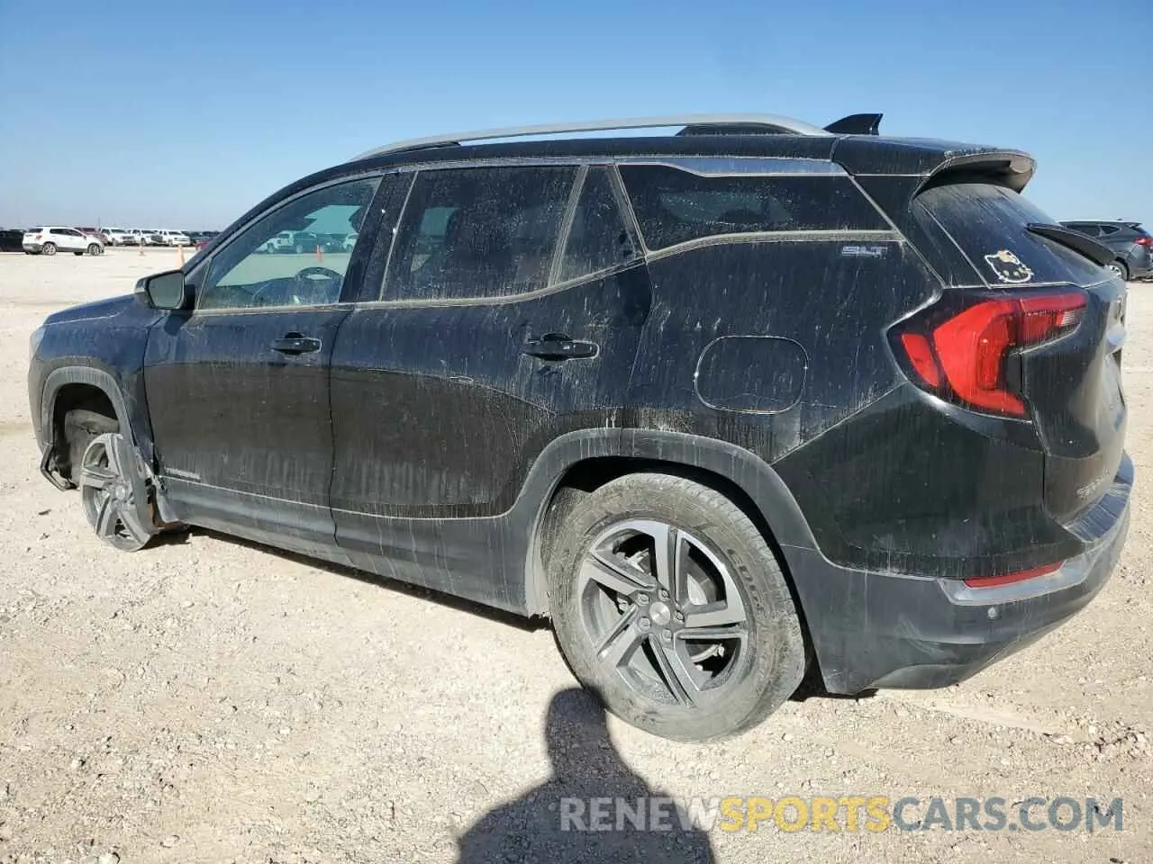 2 fotografías del automóvil dañado 3GKALVEVXML385853 GMC TERRAIN 2021