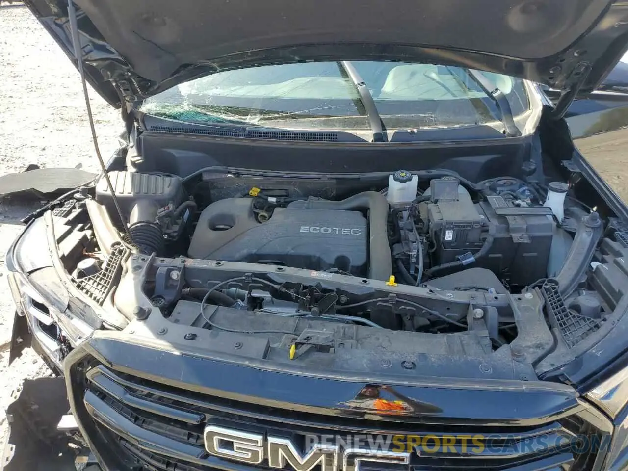 13 fotografías del automóvil dañado 3GKALMEV0NL293548 GMC TERRAIN 2022