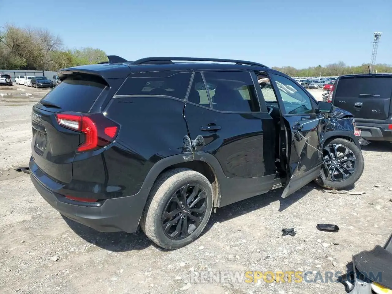 3 fotografías del automóvil dañado 3GKALMEV0NL293548 GMC TERRAIN 2022