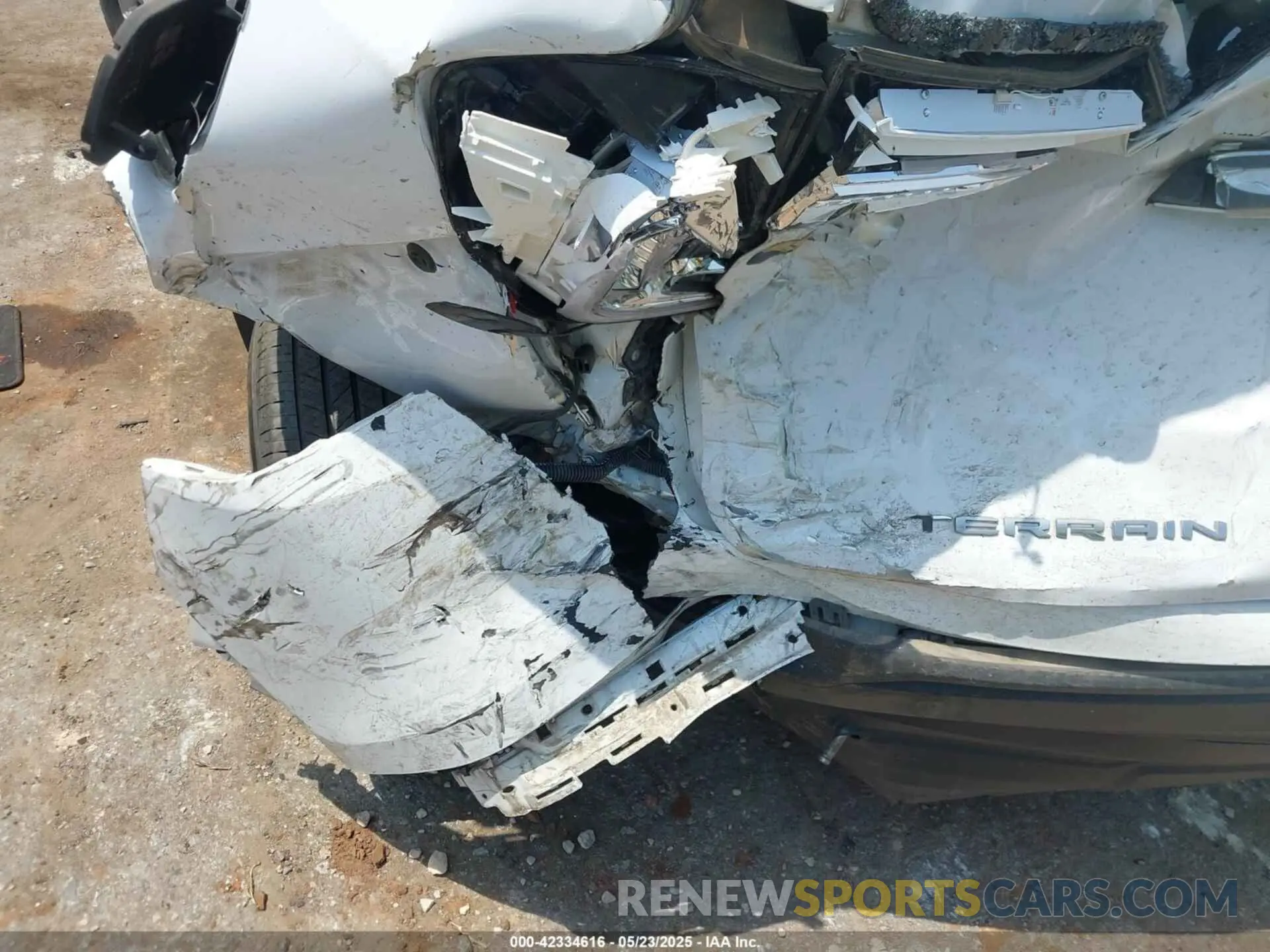 6 fotografías del automóvil dañado 3GKALMEV1NL138927 GMC TERRAIN 2022