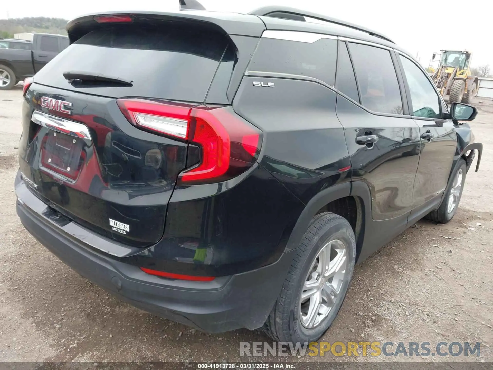 4 fotografías del automóvil dañado 3GKALMEV1NL166310 GMC TERRAIN 2022