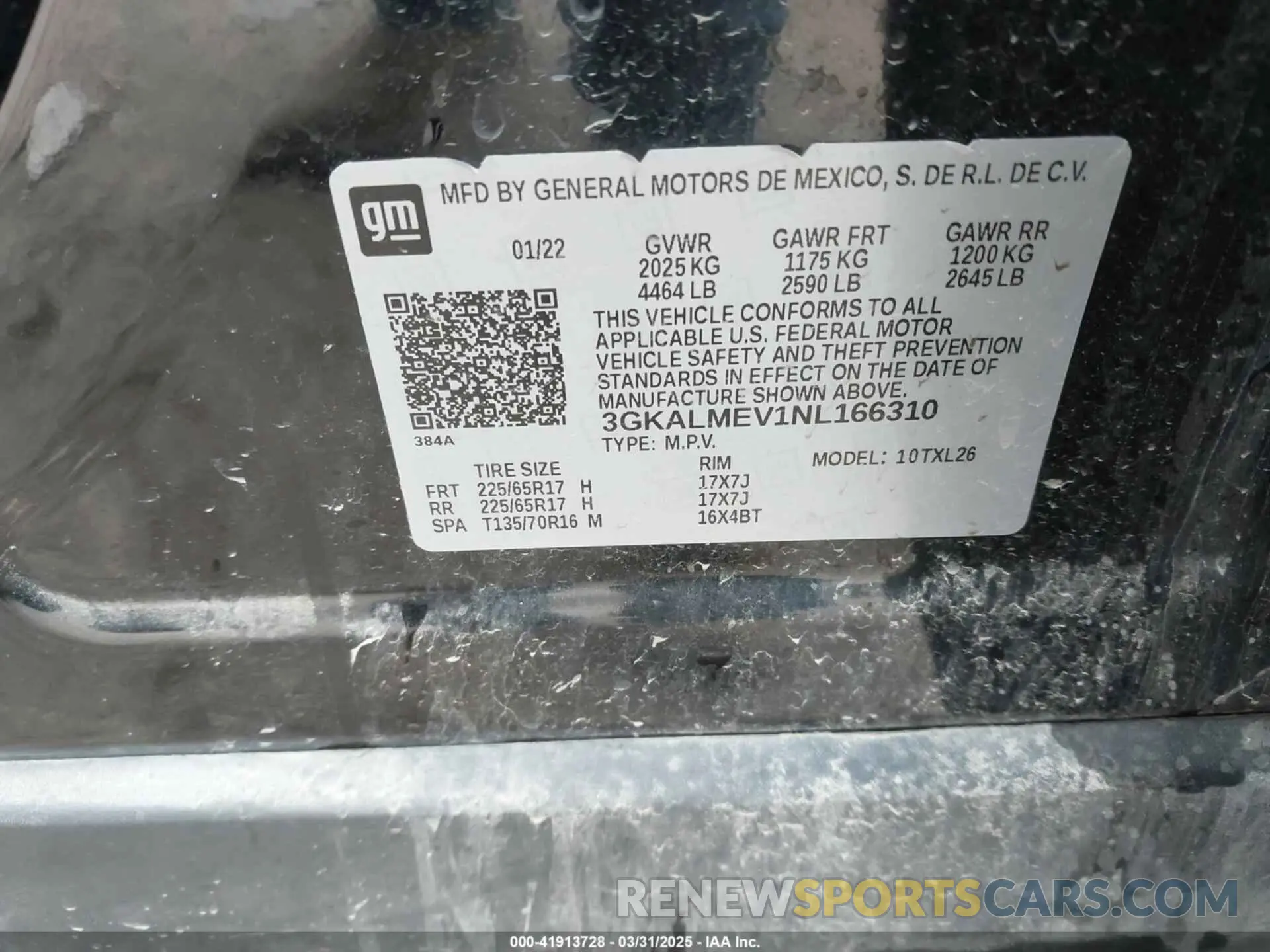 9 fotografías del automóvil dañado 3GKALMEV1NL166310 GMC TERRAIN 2022
