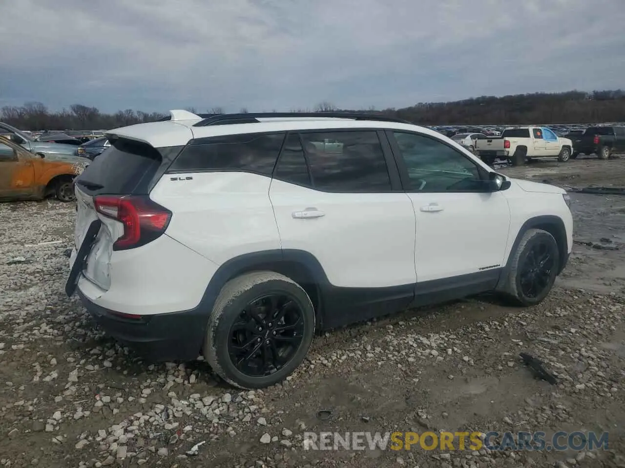 3 fotografías del automóvil dañado 3GKALMEV3NL271950 GMC TERRAIN 2022