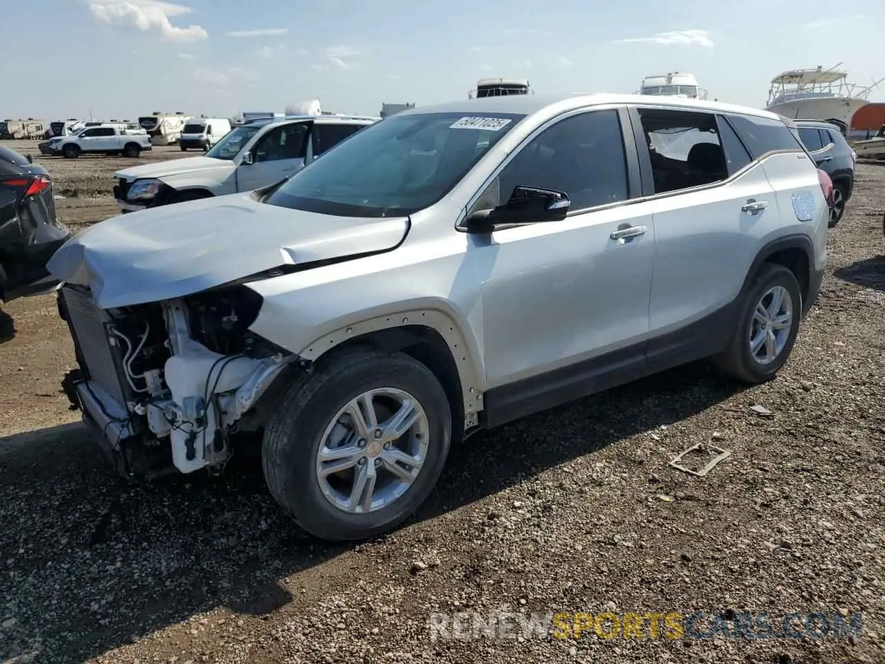 1 fotografías del automóvil dañado 3GKALMEV4NL112208 GMC TERRAIN 2022
