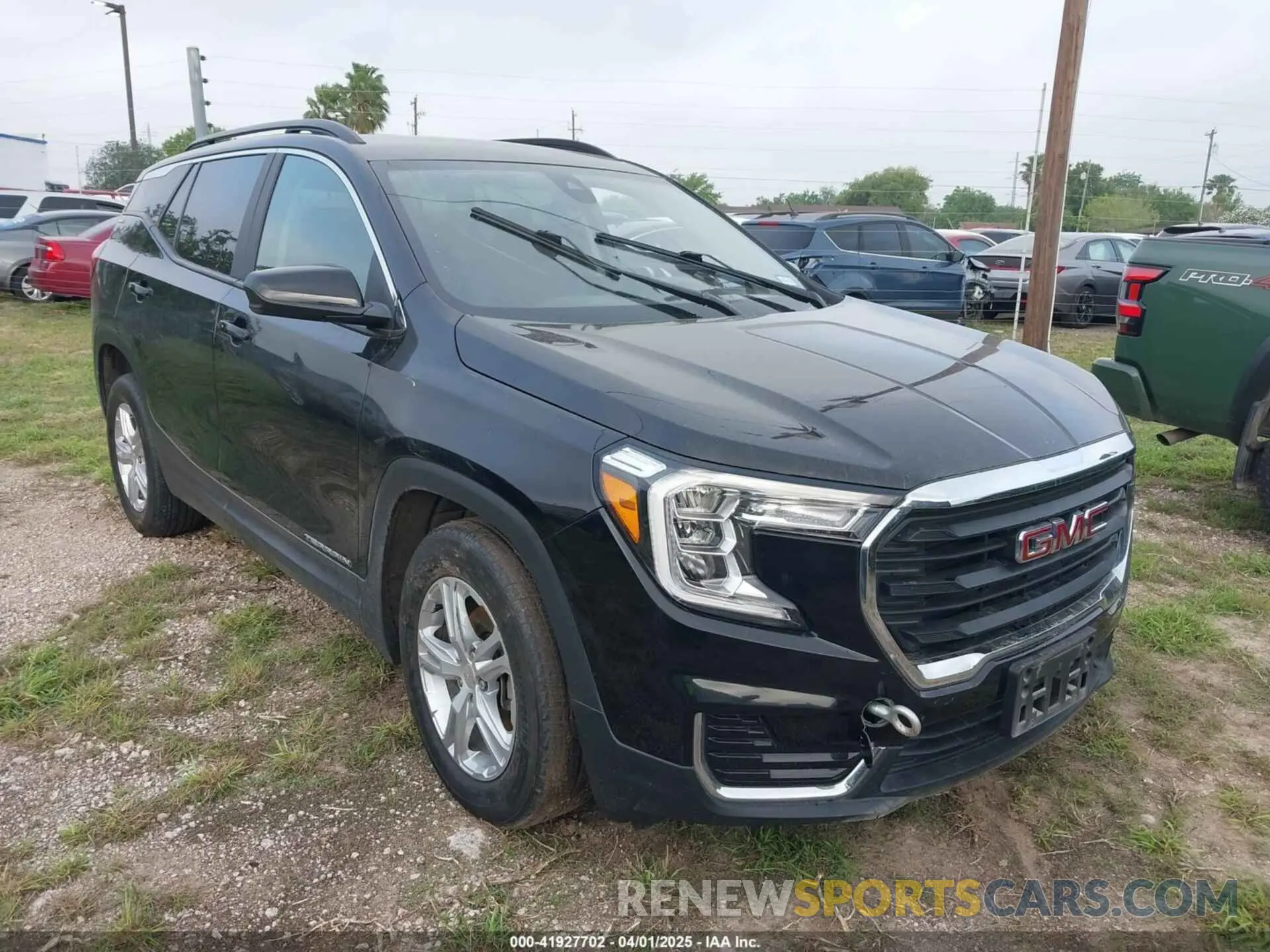 1 fotografías del automóvil dañado 3GKALMEV4NL229383 GMC TERRAIN 2022