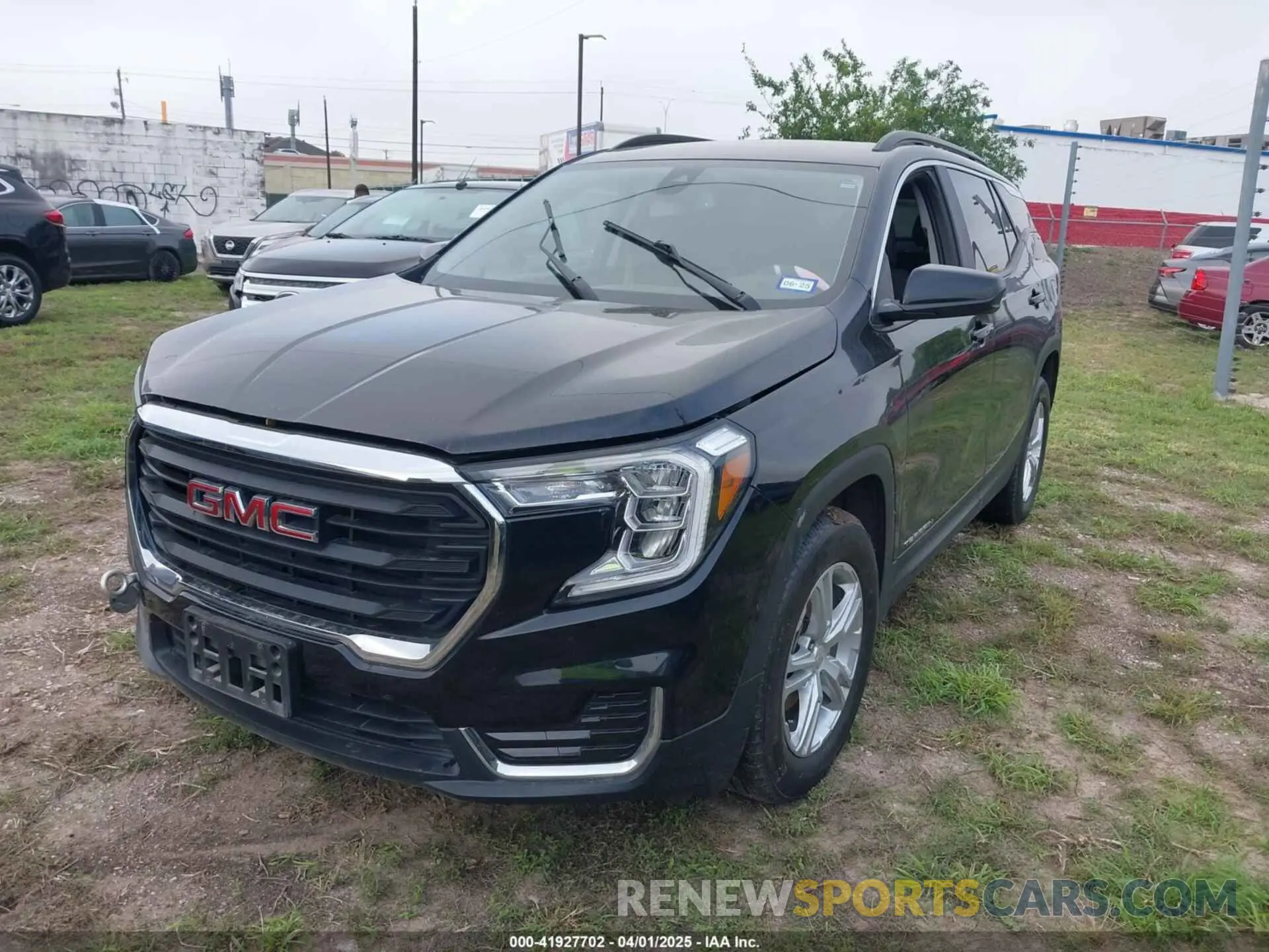 6 fotografías del automóvil dañado 3GKALMEV4NL229383 GMC TERRAIN 2022