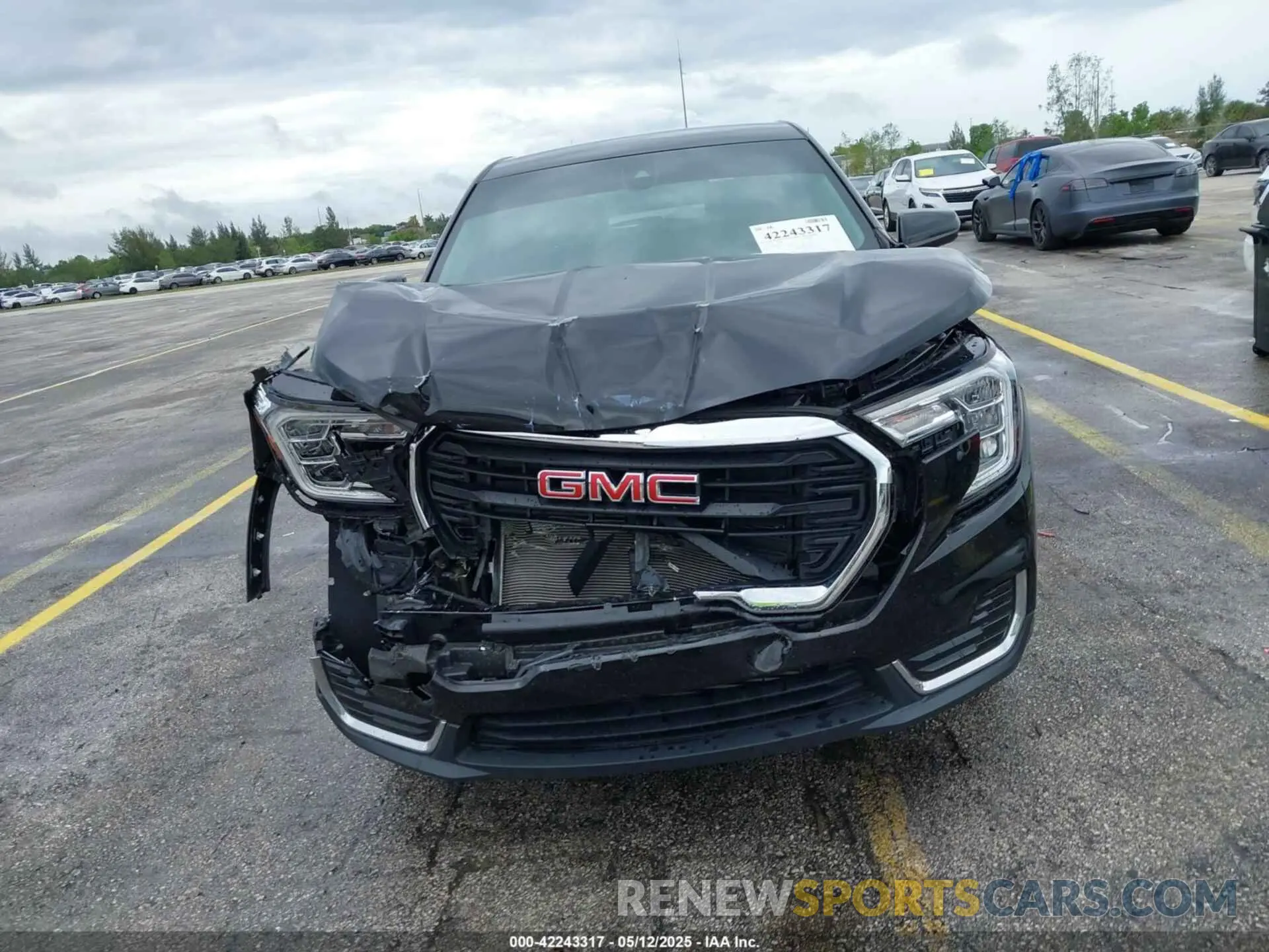 12 fotografías del automóvil dañado 3GKALMEV5NL174474 GMC TERRAIN 2022