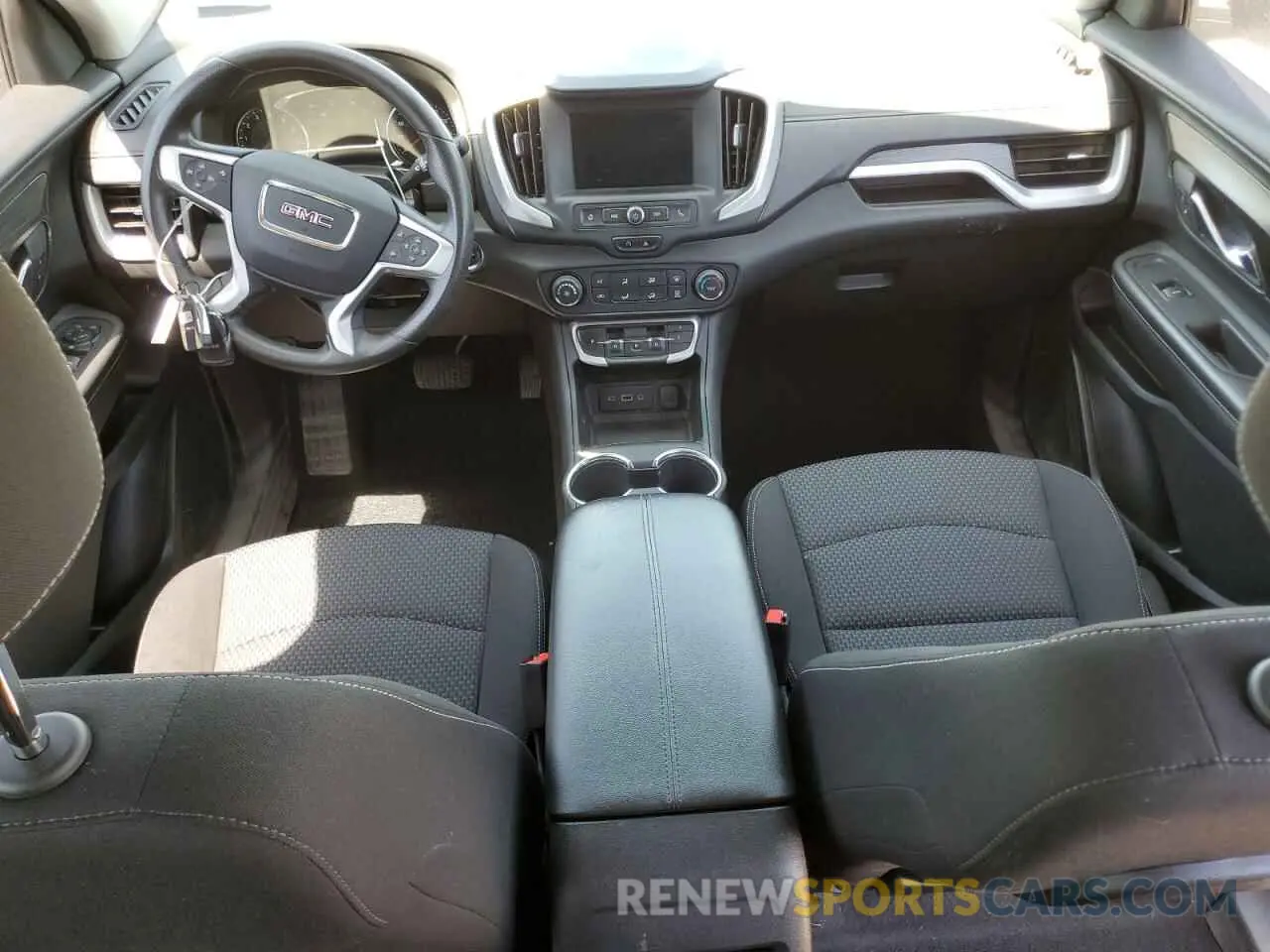 8 fotografías del automóvil dañado 3GKALMEV5NL206727 GMC TERRAIN 2022