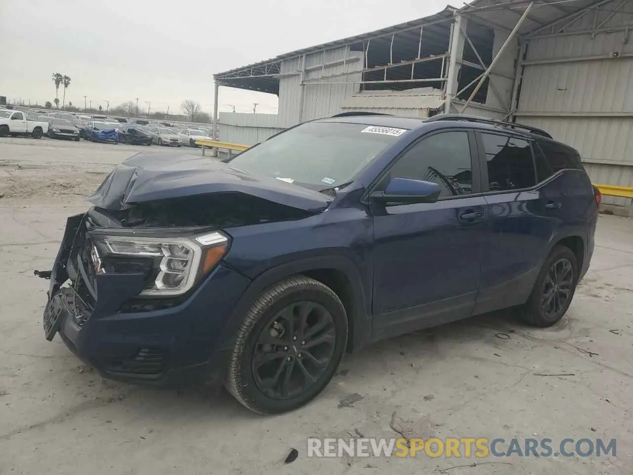 1 fotografías del automóvil dañado 3GKALMEV6NL177075 GMC TERRAIN 2022