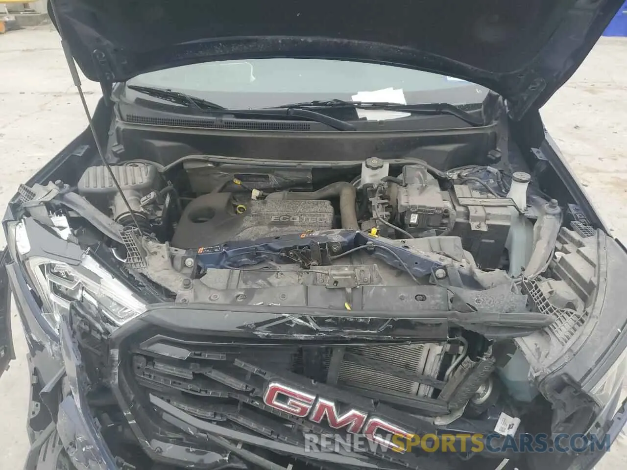 14 fotografías del automóvil dañado 3GKALMEV6NL177075 GMC TERRAIN 2022