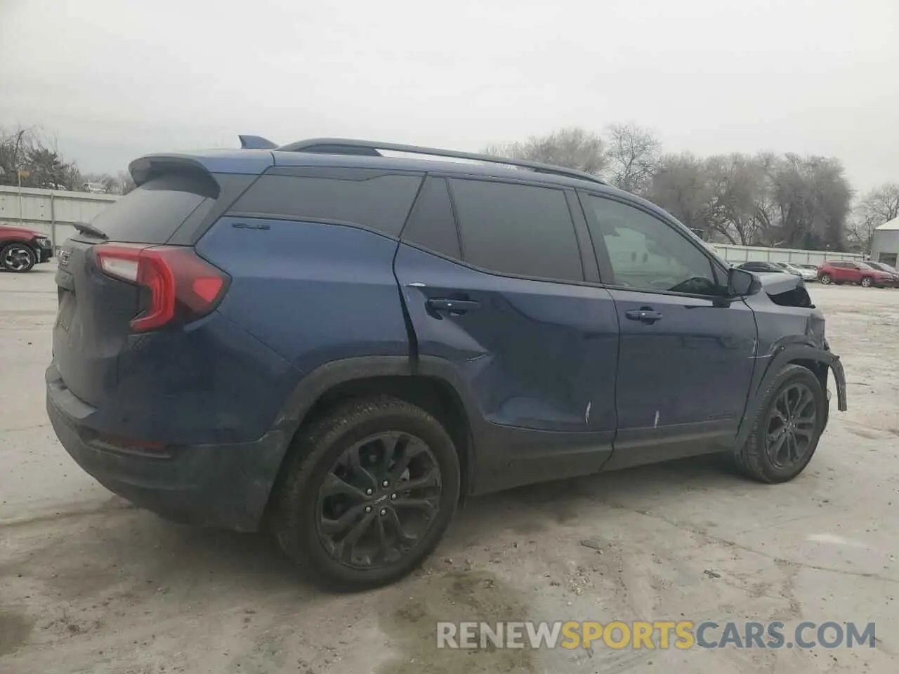 3 fotografías del automóvil dañado 3GKALMEV6NL177075 GMC TERRAIN 2022