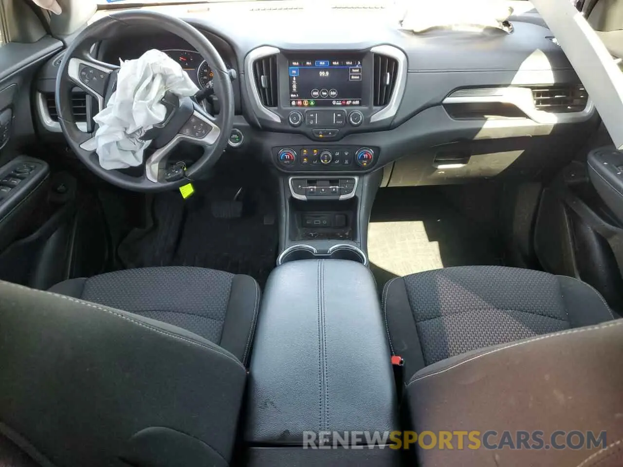 8 fotografías del automóvil dañado 3GKALMEV6NL177075 GMC TERRAIN 2022