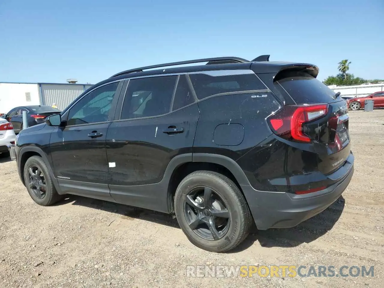2 fotografías del automóvil dañado 3GKALMEV6NL211807 GMC TERRAIN 2022
