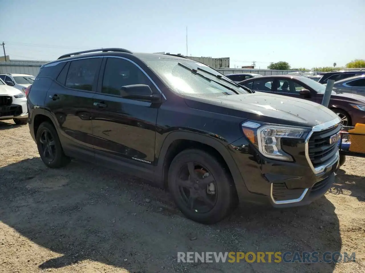 4 fotografías del automóvil dañado 3GKALMEV6NL211807 GMC TERRAIN 2022