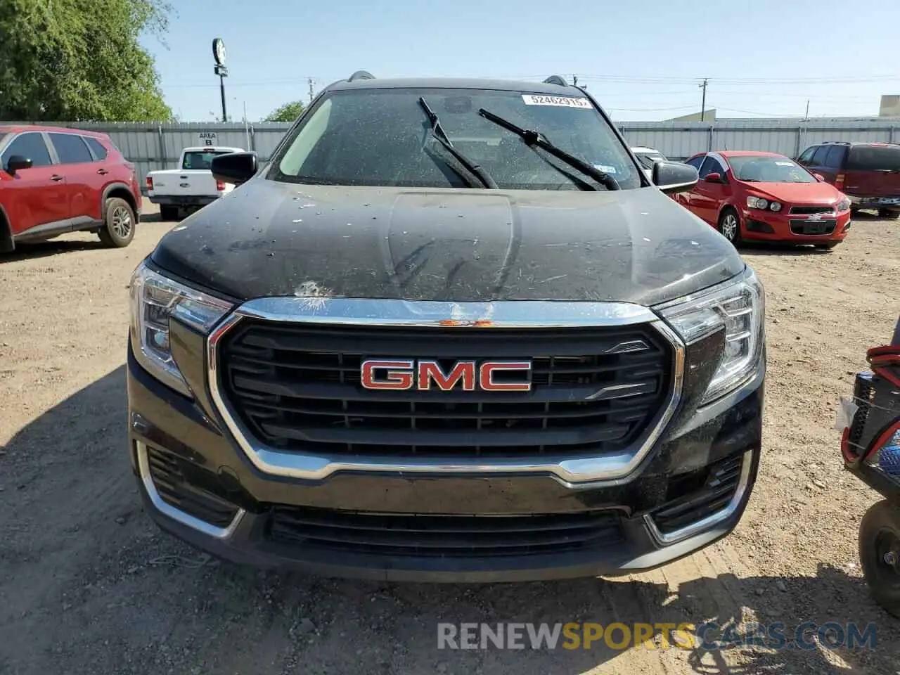 5 fotografías del automóvil dañado 3GKALMEV6NL211807 GMC TERRAIN 2022