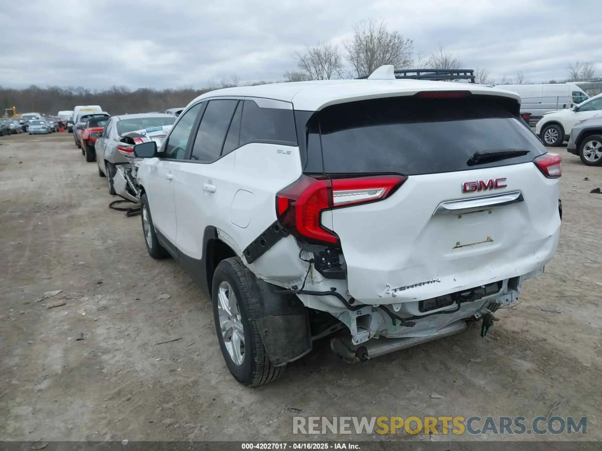3 fotografías del automóvil dañado 3GKALMEV6NL253068 GMC TERRAIN 2022