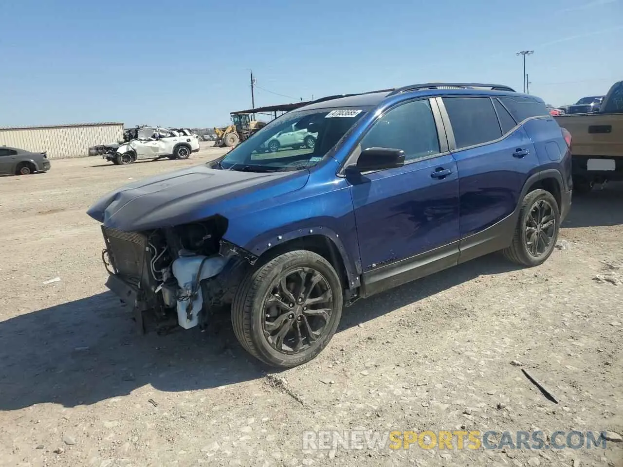 1 fotografías del automóvil dañado 3GKALMEV6NL282151 GMC TERRAIN 2022