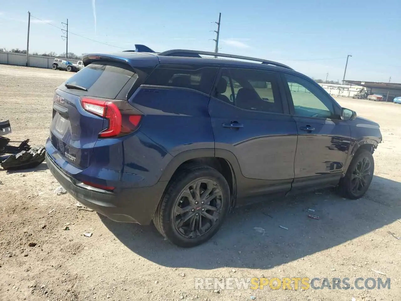 3 fotografías del automóvil dañado 3GKALMEV6NL282151 GMC TERRAIN 2022