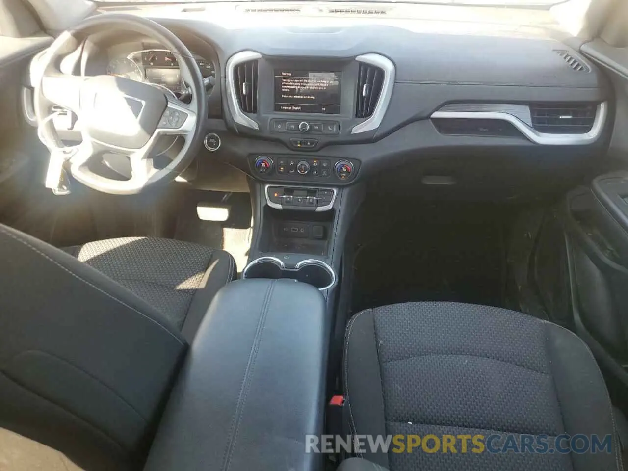 8 fotografías del automóvil dañado 3GKALMEV6NL282151 GMC TERRAIN 2022