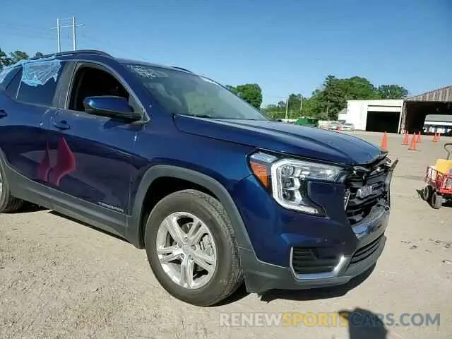 11 fotografías del automóvil dañado 3GKALMEV6NL305668 GMC TERRAIN 2022
