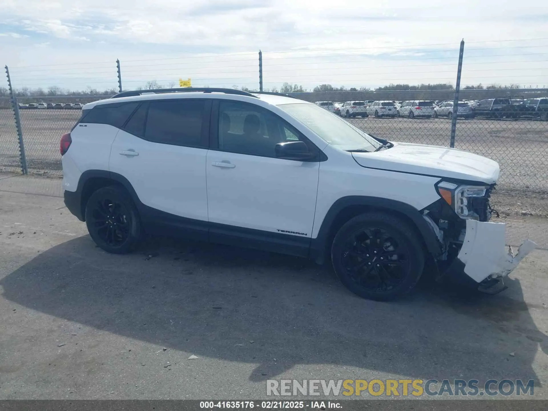 13 fotografías del automóvil dañado 3GKALMEV6NL309218 GMC TERRAIN 2022