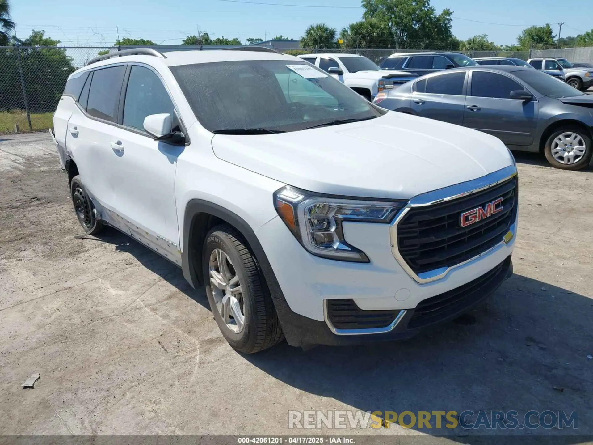 1 fotografías del automóvil dañado 3GKALMEV6NL310501 GMC TERRAIN 2022