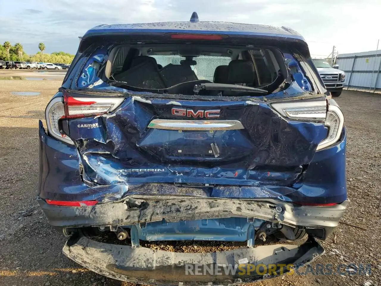 6 fotografías del automóvil dañado 3GKALMEV7NL207197 GMC TERRAIN 2022