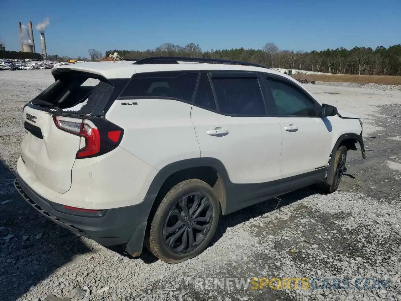 3 fotografías del automóvil dañado 3GKALMEV7NL233993 GMC TERRAIN 2022