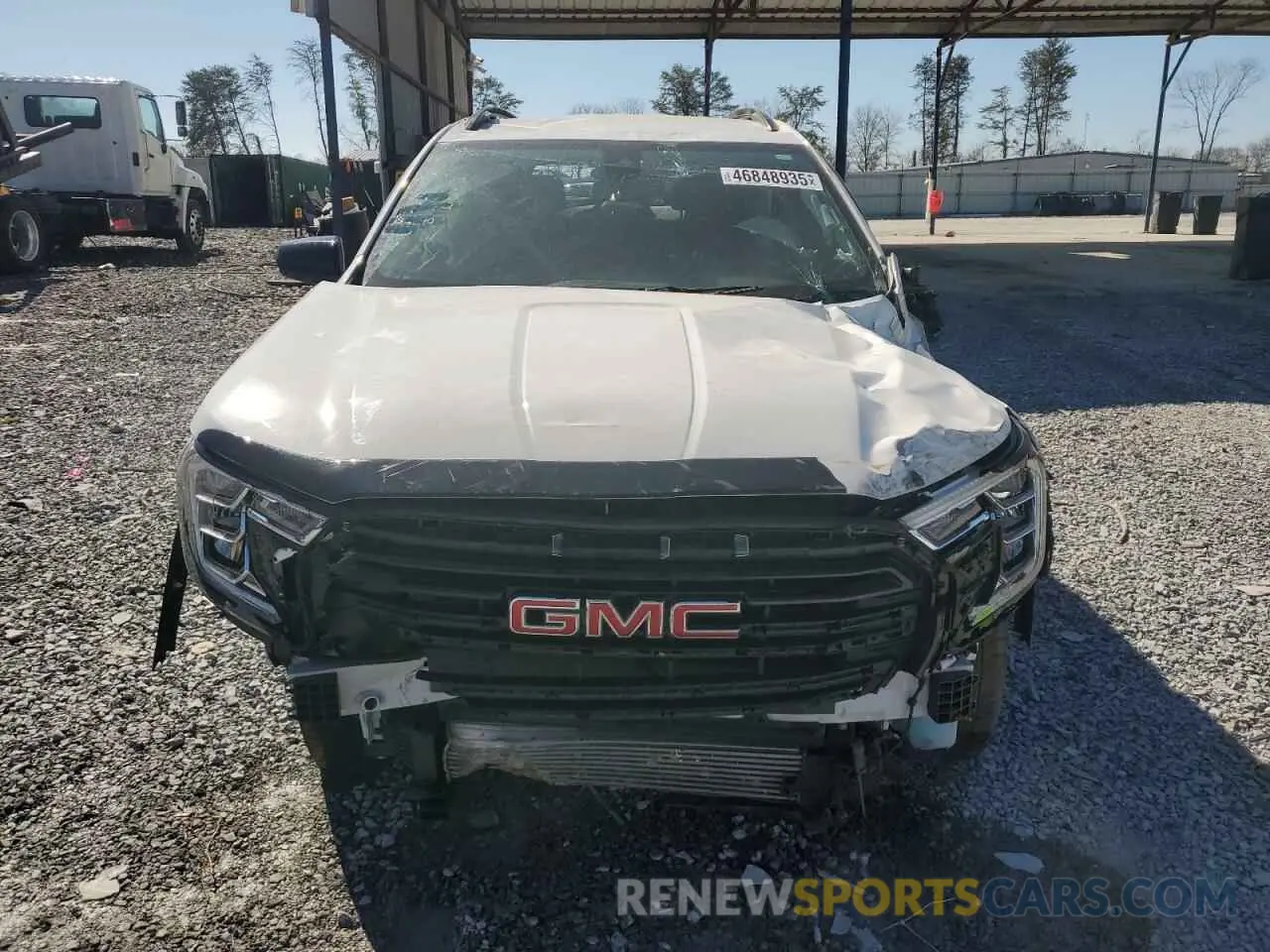5 fotografías del automóvil dañado 3GKALMEV7NL233993 GMC TERRAIN 2022