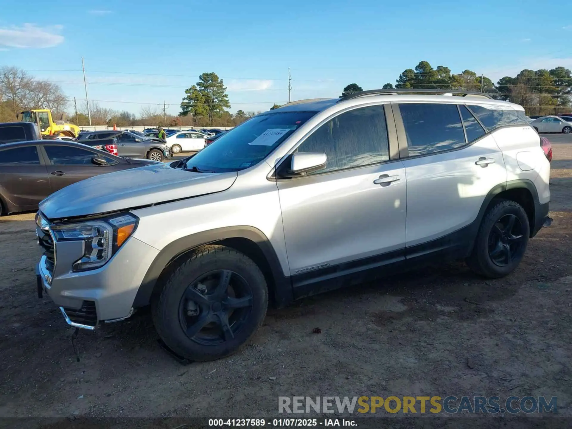 2 fotografías del automóvil dañado 3GKALMEV8NL101079 GMC TERRAIN 2022