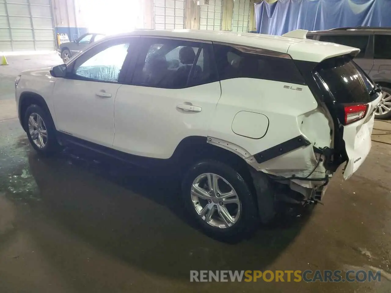 2 fotografías del automóvil dañado 3GKALMEV8NL221285 GMC TERRAIN 2022