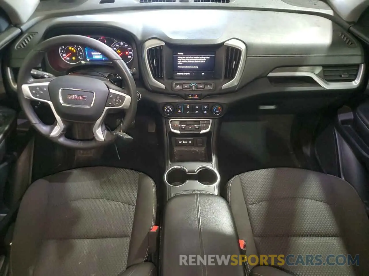 8 fotografías del automóvil dañado 3GKALMEV8NL221285 GMC TERRAIN 2022