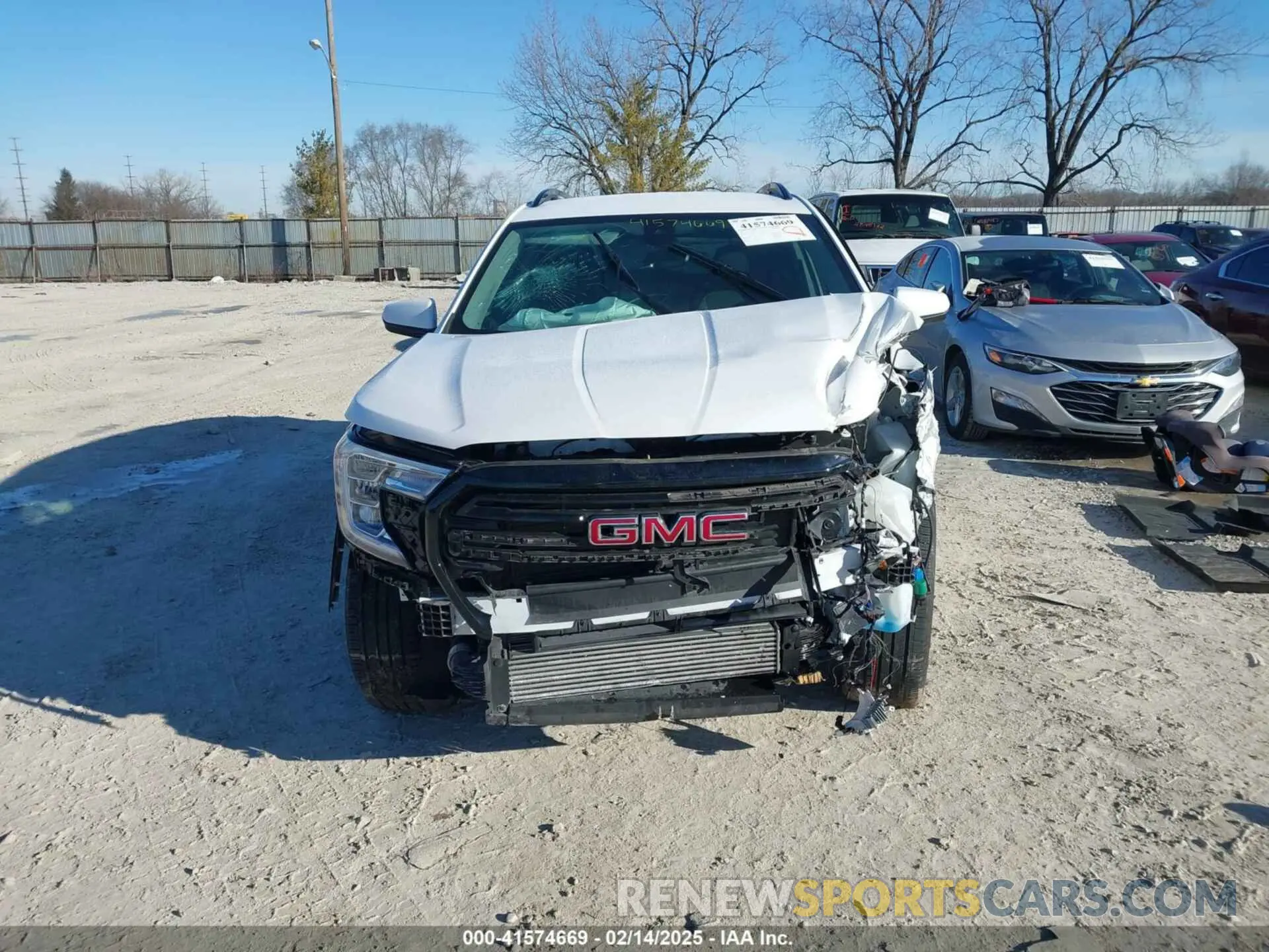 12 fotografías del automóvil dañado 3GKALMEV8NL239768 GMC TERRAIN 2022