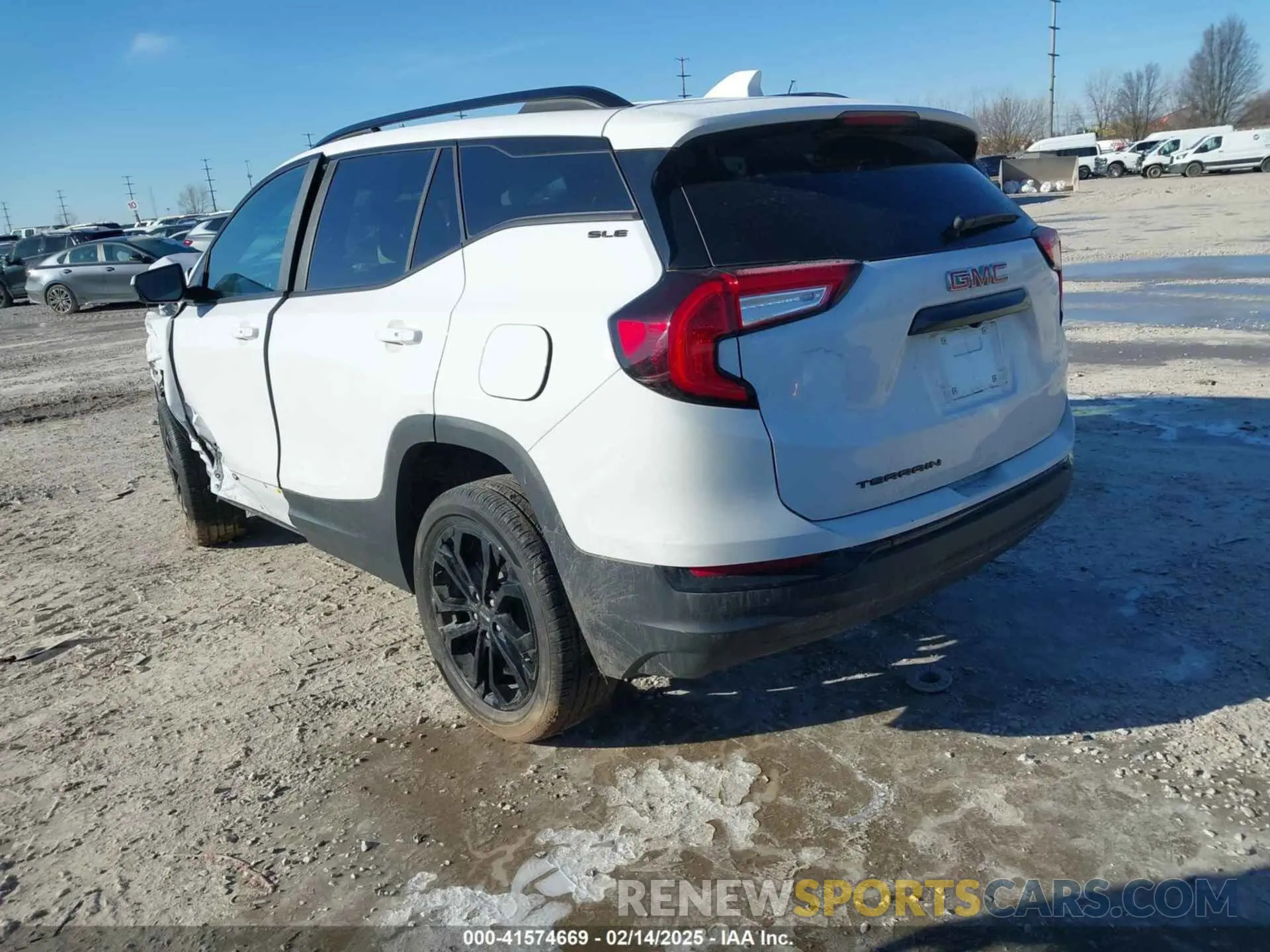 3 fotografías del automóvil dañado 3GKALMEV8NL239768 GMC TERRAIN 2022