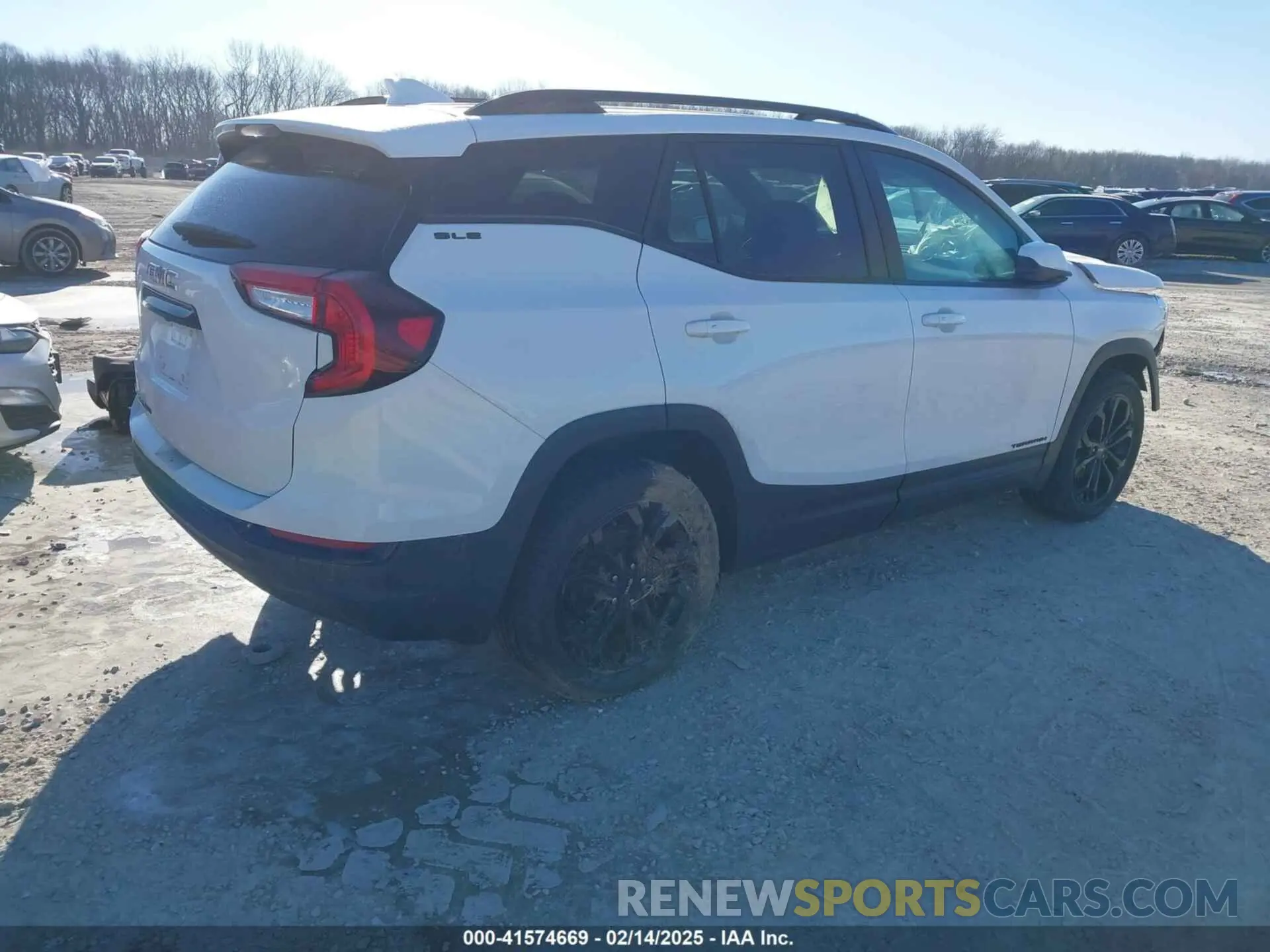 4 fotografías del automóvil dañado 3GKALMEV8NL239768 GMC TERRAIN 2022
