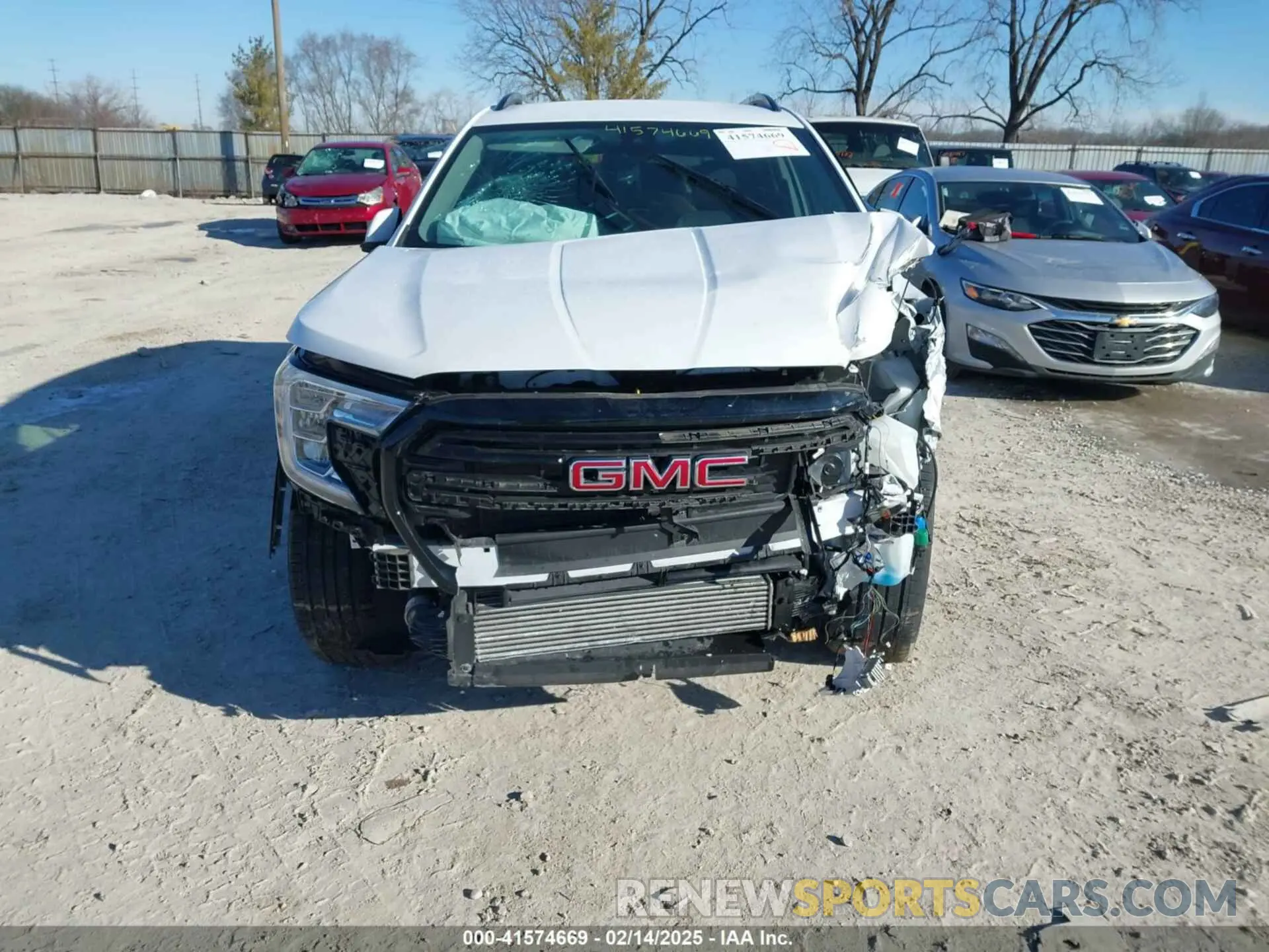 6 fotografías del automóvil dañado 3GKALMEV8NL239768 GMC TERRAIN 2022