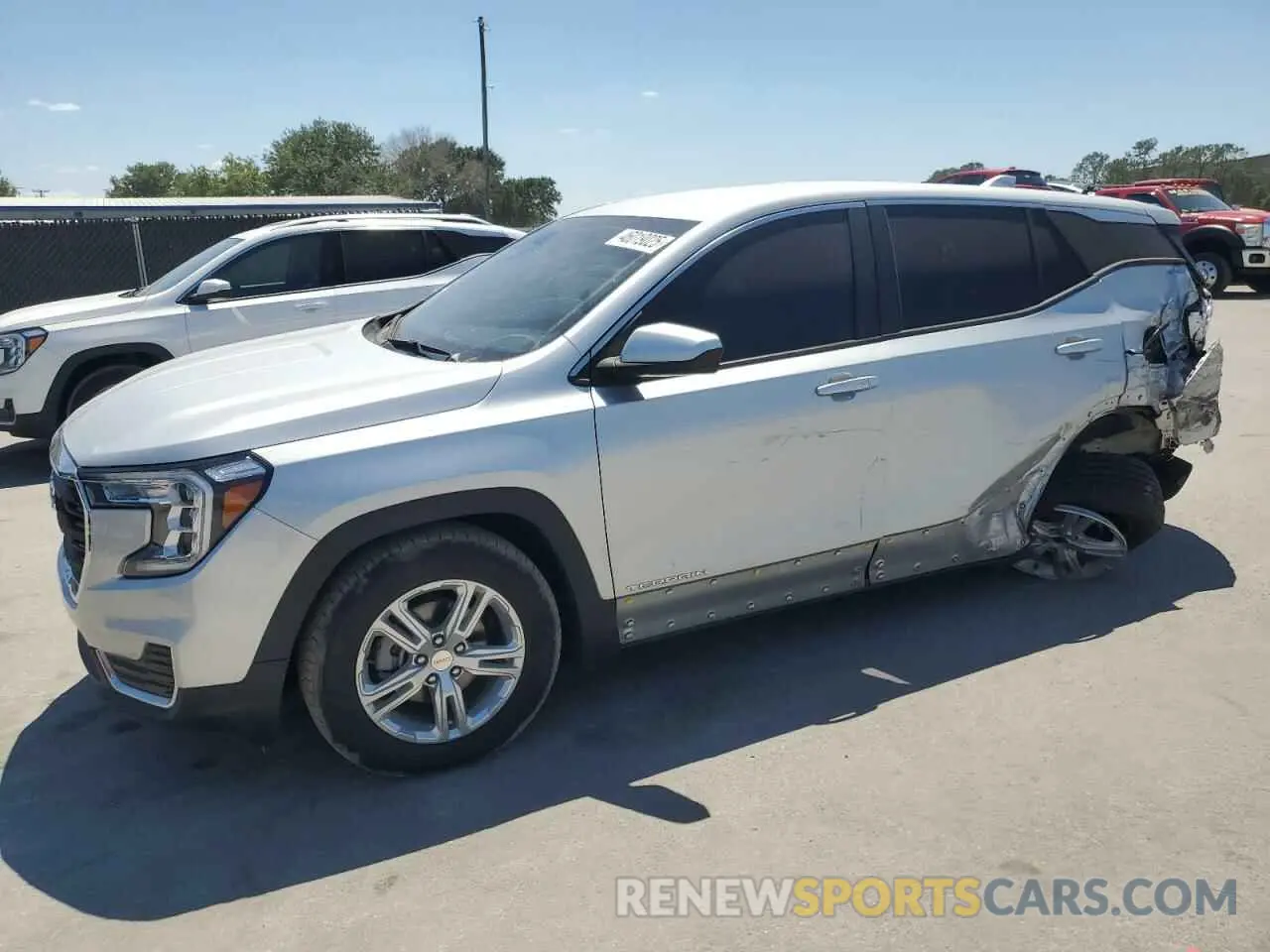 1 fotografías del automóvil dañado 3GKALMEV9NL114469 GMC TERRAIN 2022