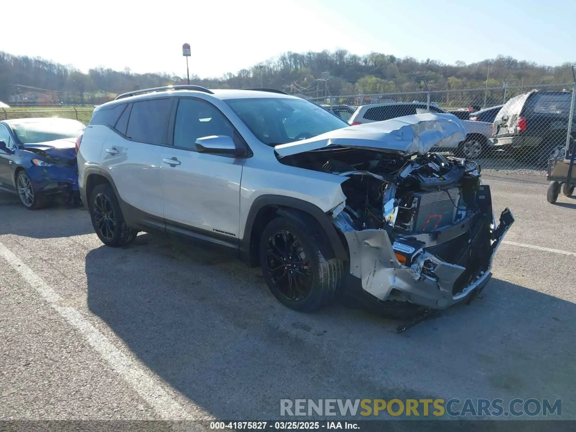 1 fotografías del automóvil dañado 3GKALMEV9NL257678 GMC TERRAIN 2022