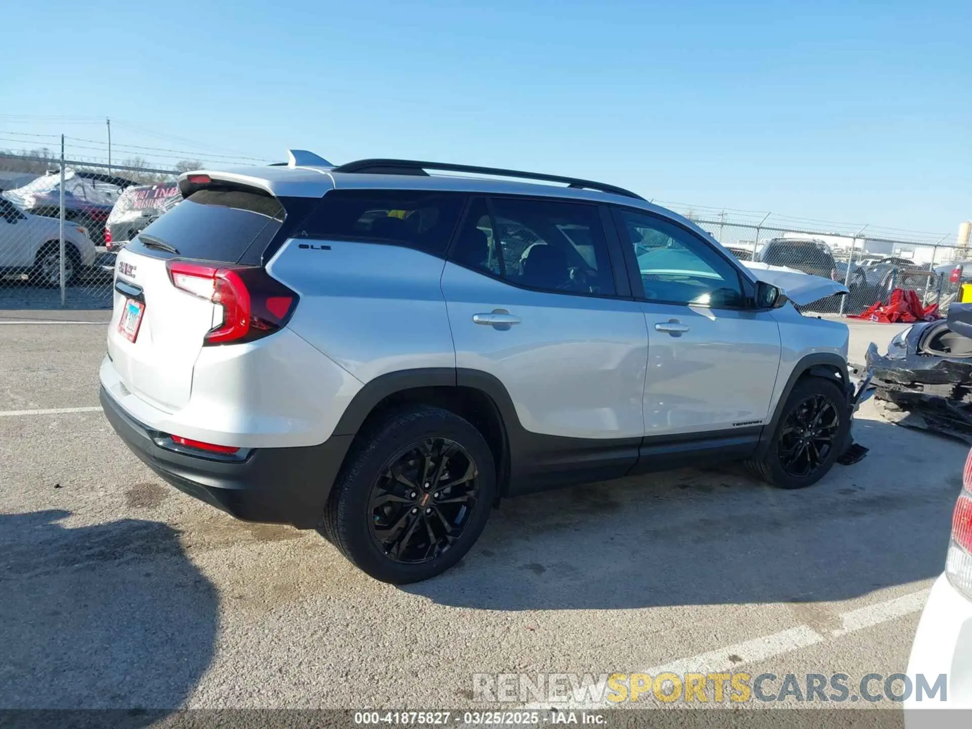 14 fotografías del automóvil dañado 3GKALMEV9NL257678 GMC TERRAIN 2022