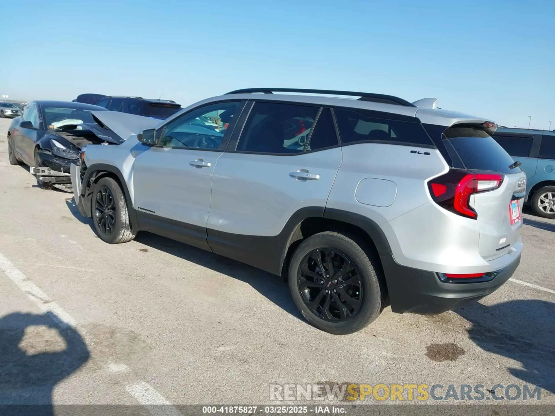 3 fotografías del automóvil dañado 3GKALMEV9NL257678 GMC TERRAIN 2022