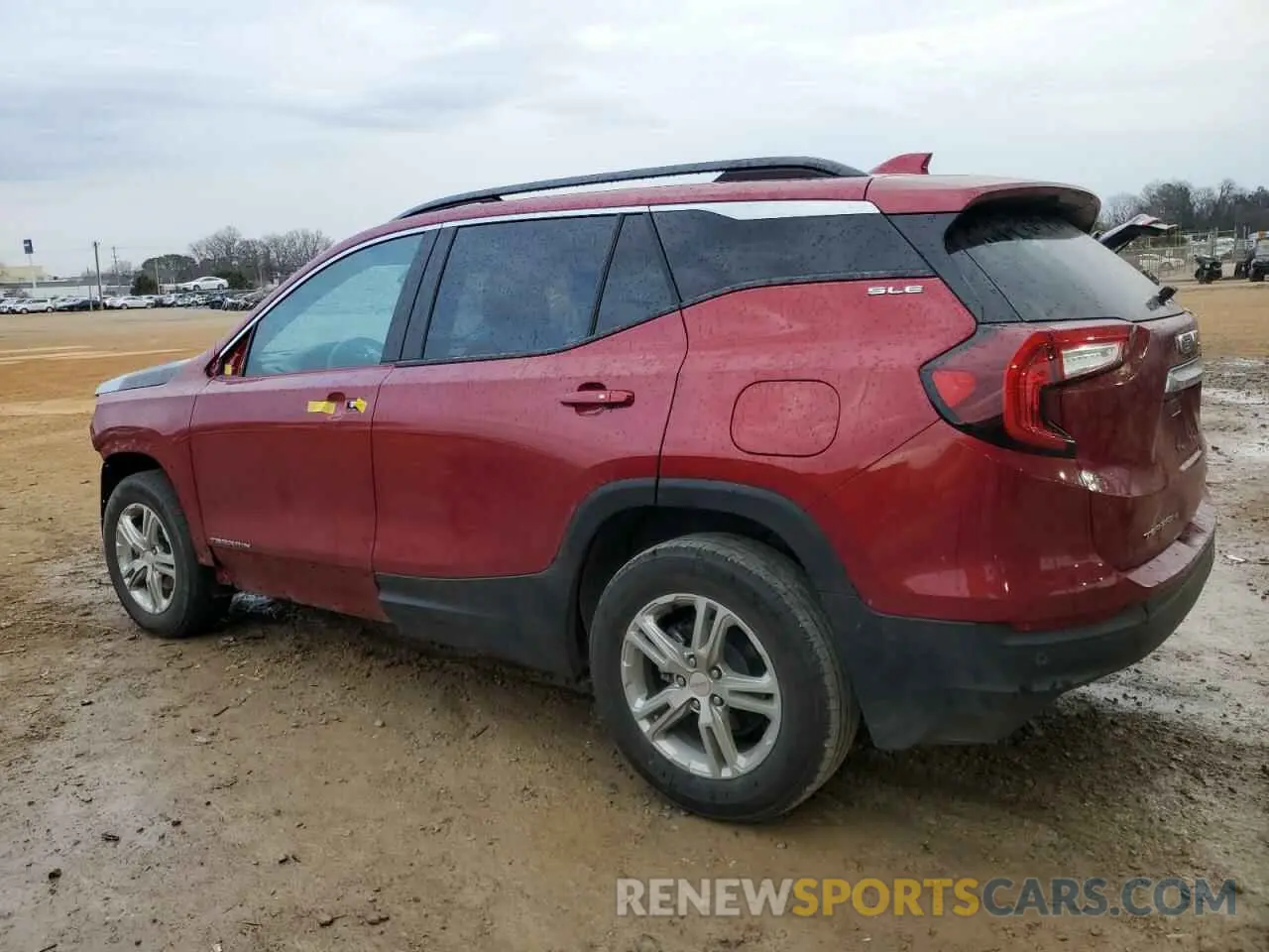 2 fotografías del automóvil dañado 3GKALMEVXNL202270 GMC TERRAIN 2022