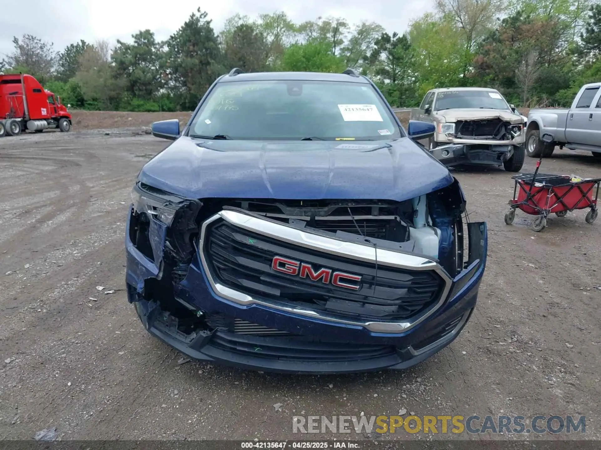 11 fotografías del automóvil dañado 3GKALMEVXNL207775 GMC TERRAIN 2022