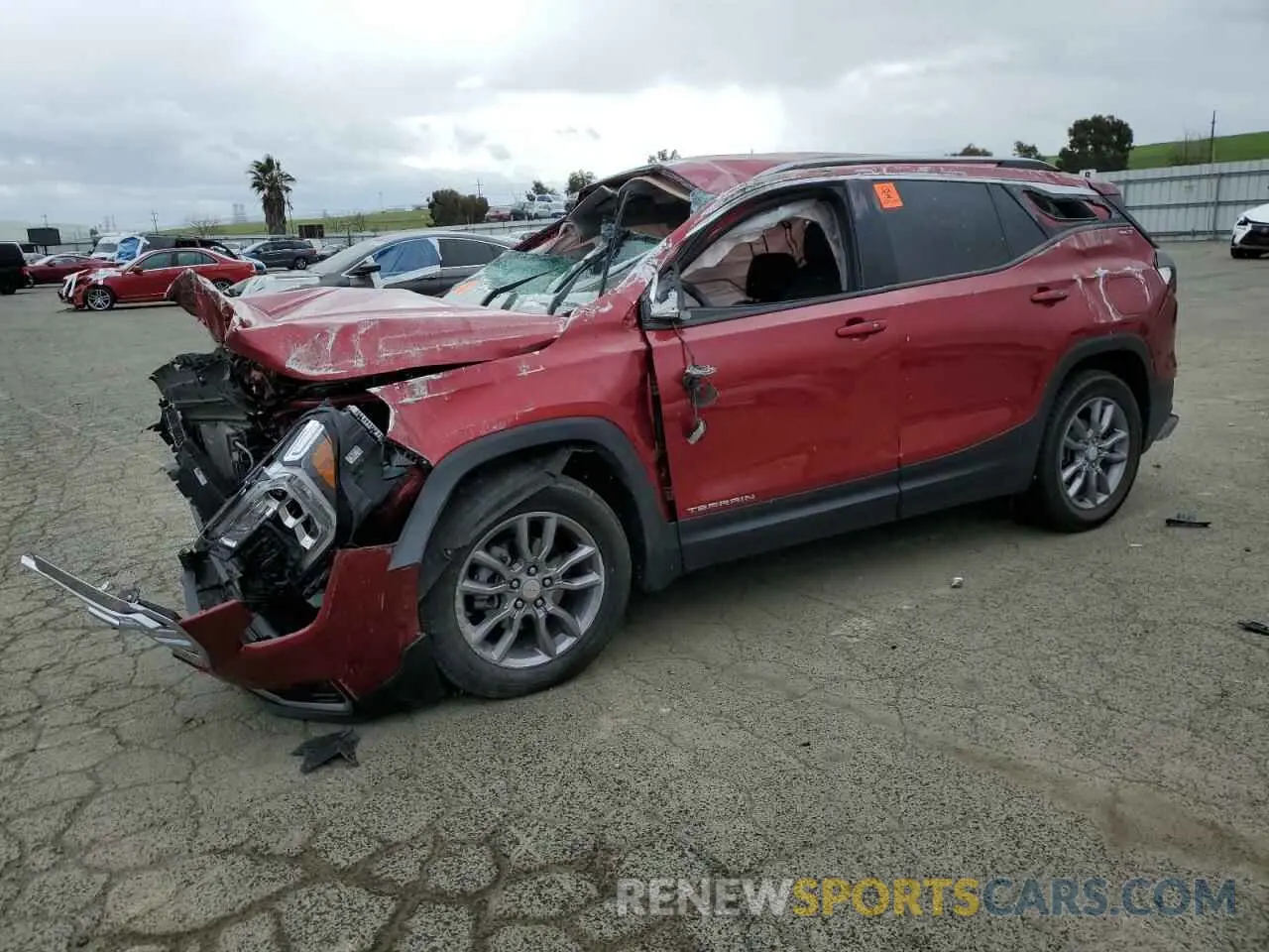 1 fotografías del automóvil dañado 3GKALPEV1NL167801 GMC TERRAIN 2022
