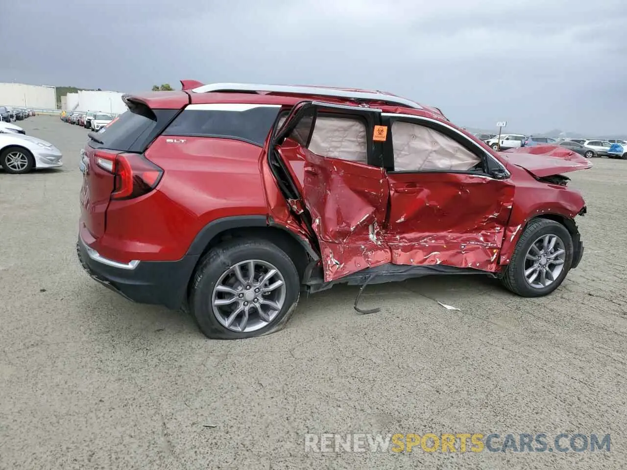 3 fotografías del automóvil dañado 3GKALPEV1NL167801 GMC TERRAIN 2022