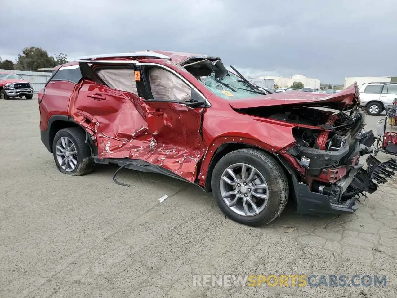 4 fotografías del automóvil dañado 3GKALPEV1NL167801 GMC TERRAIN 2022